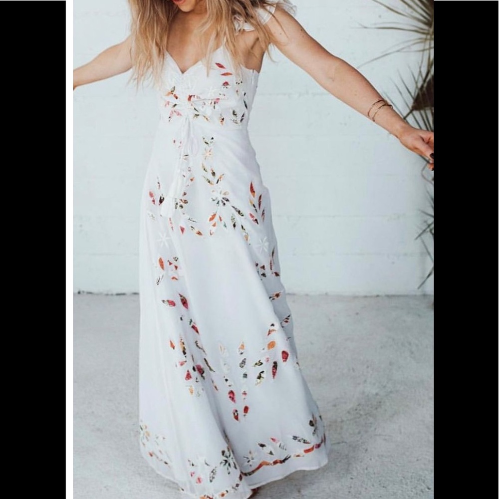 Anthropologie Farm Rio Quintana Maxi Dress